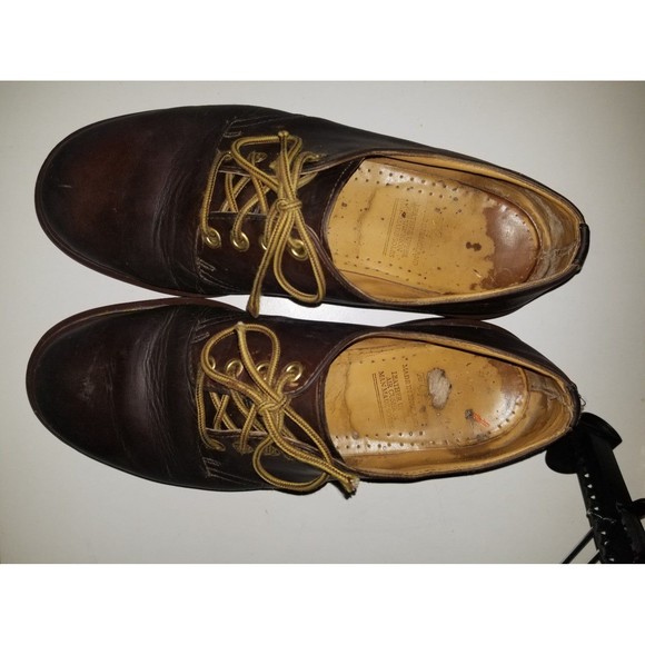Vintage Doc Dr Martens 1561 Brown Oxford Shoes Made in England 10 CK A 08